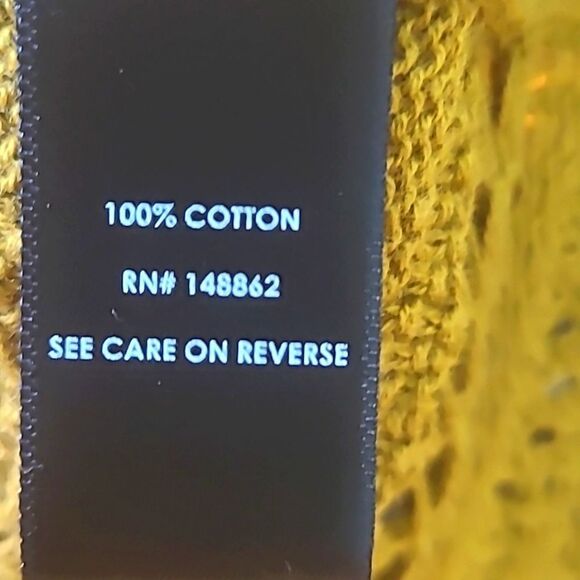 Torrid Gold Pullover Open-knit Sweater Top, Fringe Around the Bottom, Sz 1, 1X - Picture 10 of 11